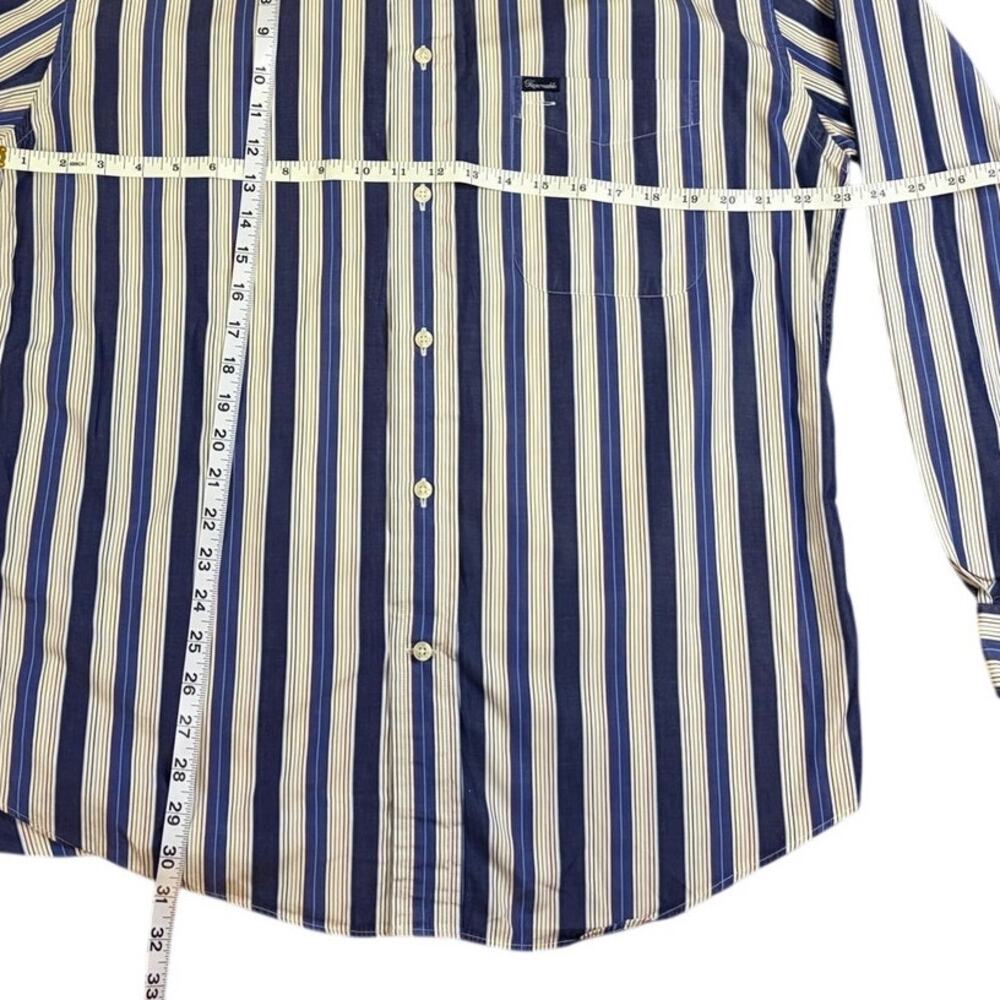 Faconnable Vintage 1990’s Vertical Stripe Button Down from Nordstrom - Picture 4 of 7
